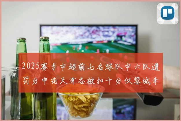 2025赛季中超前七名球队中六队遭罚分申花天津各被扣十分仅蓉城幸免